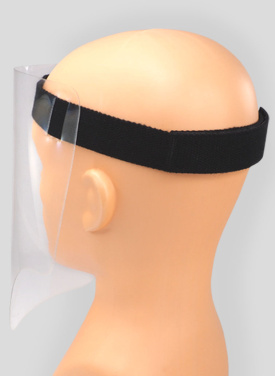 Logo trade advertising products image of: JUPITER face shield  1375162