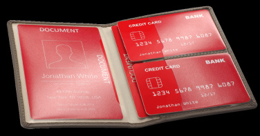 Logotrade business gift image of: RFID document wallet 611131