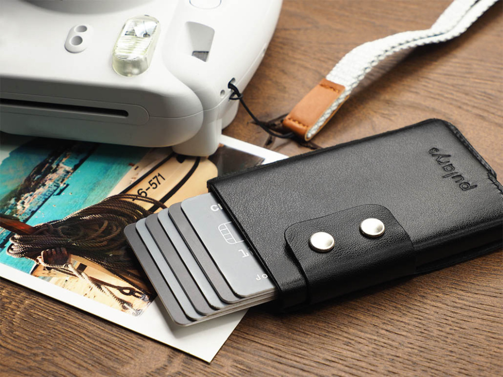 Logo trade promotional giveaways image of: RFID wallet 545131