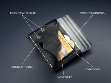 Logo trade promotional items image of: Wallet 384131