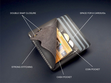 Logo trade promotional merchandise photo of: Wallet 384131