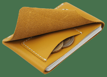 Logo trade promotional merchandise image of: Wallet 384131