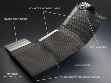 Logo trade promotional giveaway photo of: RFID wallet 1453110