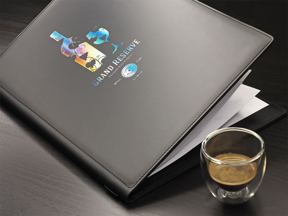 Logo trade advertising product photo of: Menu cover Fine Dining Pro 1220094