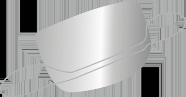 Logotrade business gift image of: ATENA clear face shield-mask for mouth and nose 1461162