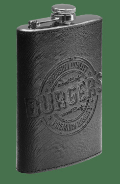 Logo trade business gift photo of: Hip flask 425113