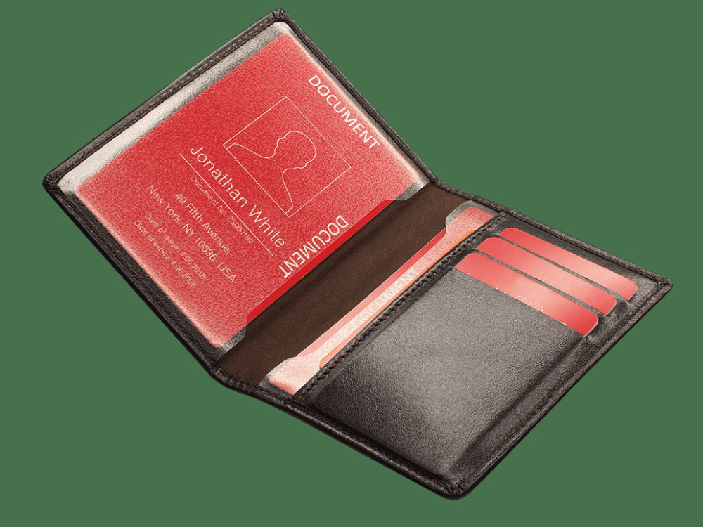 Logo trade promotional gifts image of: Document wallet 889067