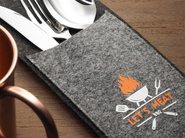 Logo trade promotional giveaways image of: Cutlery case 1645246