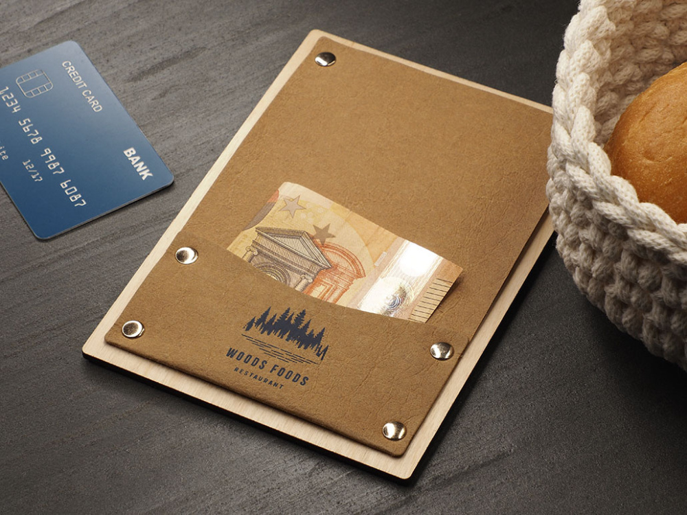 Logotrade promotional product picture of: Bill holder 1053121