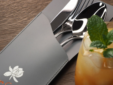 Logo trade business gift photo of: Cutlery case 1598094