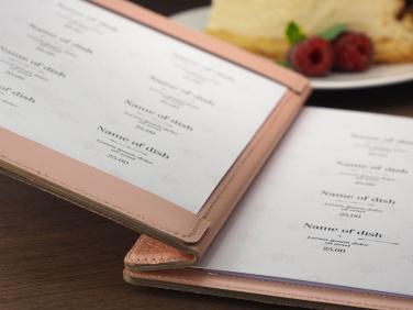 Logo trade promotional gift photo of: Menu cover 1087281