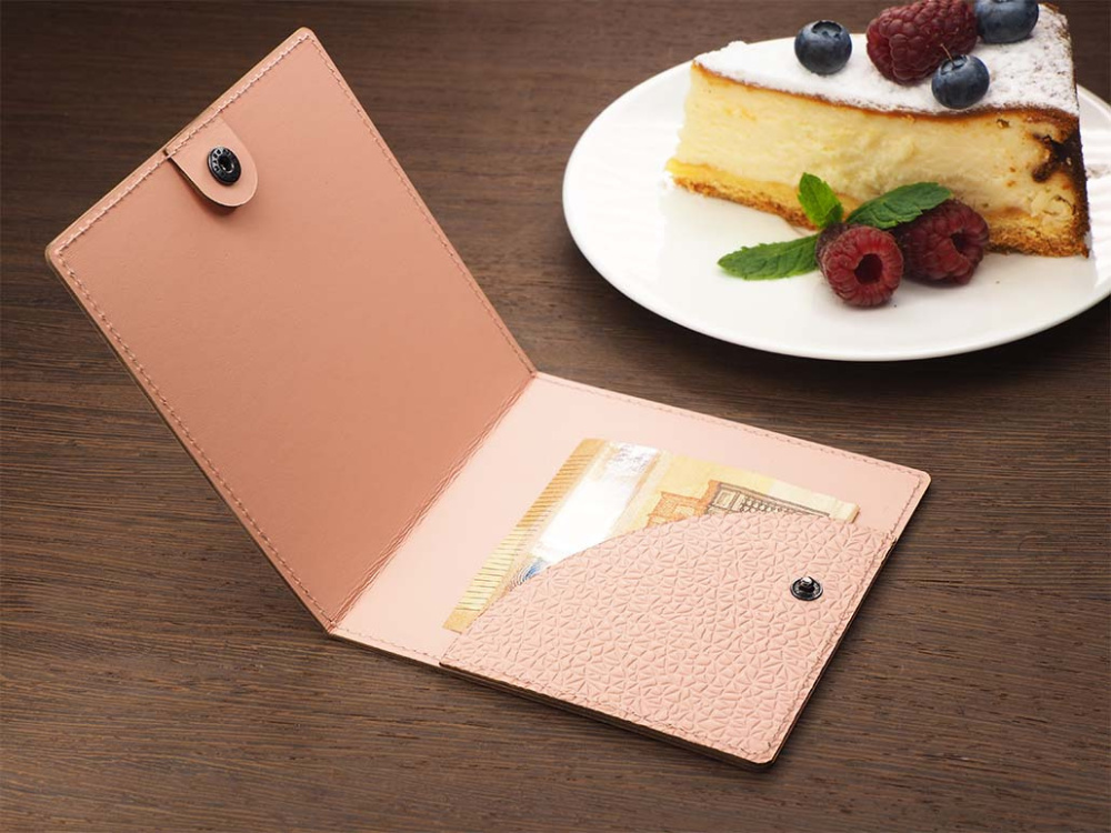 Logo trade promotional giveaways image of: Bill holder 1620281