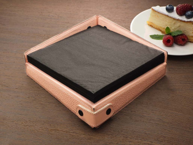 Logo trade business gift photo of: Napkin box 1662281