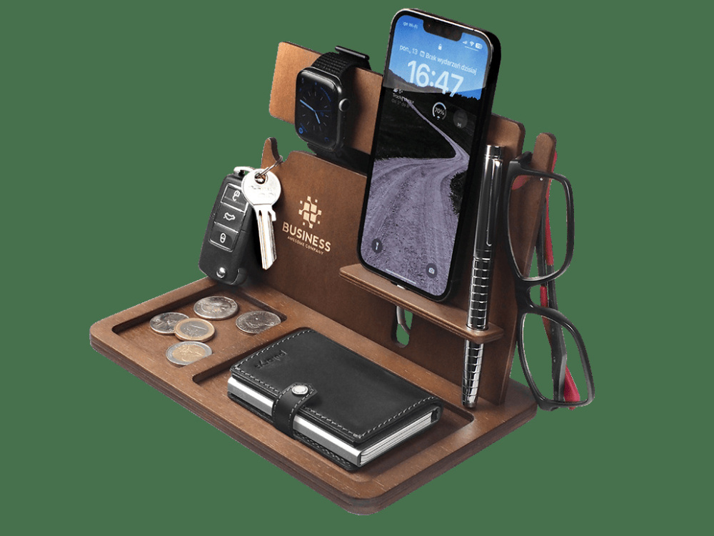 Logotrade corporate gift picture of: Wooden organiser 2016121