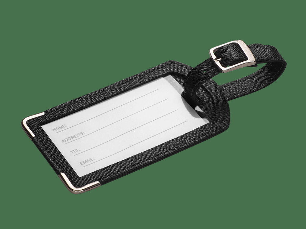 Logo trade promotional items picture of: Luggage tag 1821113
