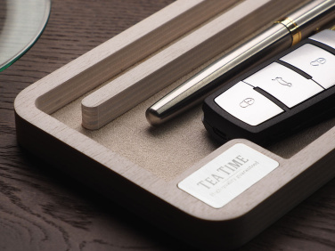 Logo trade business gift photo of: Wooden desk organiser 1818121