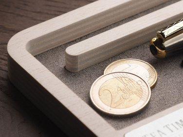 Logotrade business gift image of: Wooden desk organiser 1818121