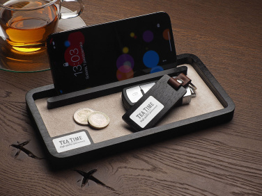 Logo trade business gifts image of: Wooden desk organiser 1818121