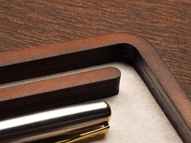 Logotrade promotional merchandise image of: Wooden desk organiser 1818121