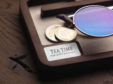 Logo trade business gift photo of: Wooden desk organiser 1818121