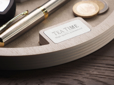 Logo trade promotional products image of: Wooden desk organiser 1817121