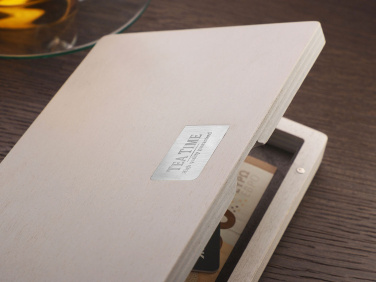 Logo trade promotional products image of: Wooden bill box 1816121