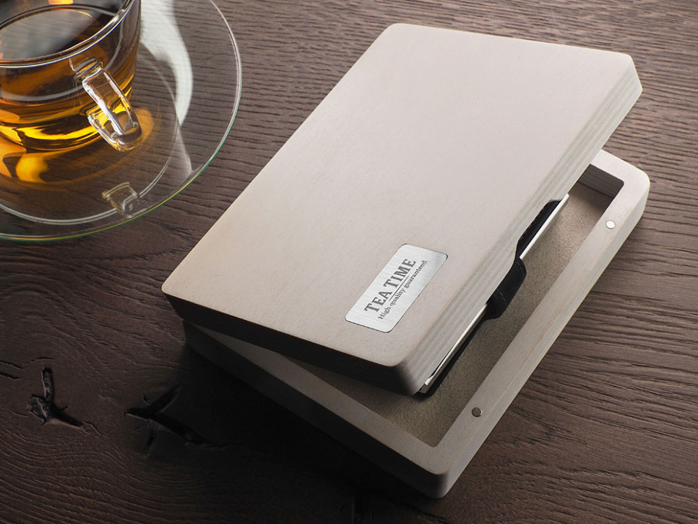 Logotrade promotional merchandise picture of: Wooden box 1819121