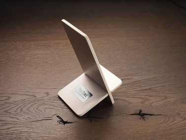 Logo trade promotional merchandise image of: Wooden telephone stand 1834121