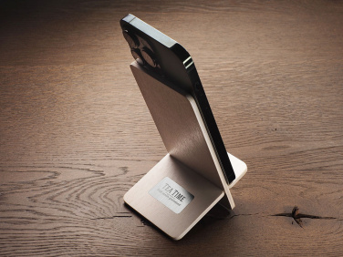 Logo trade promotional merchandise image of: Wooden telephone stand 1834121