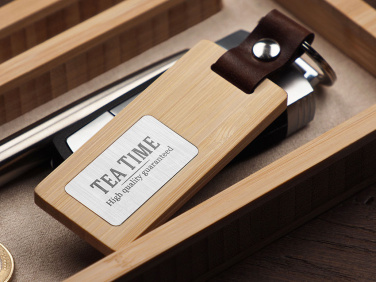 Logotrade promotional merchandise picture of: Wooden desk organiser 1818292