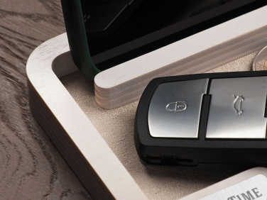 Logo trade promotional giveaway photo of: Wooden desk organiser 1846121