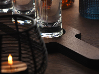 Logotrade promotional giveaway image of: Wooden 3 Shot Serving Board 1863121