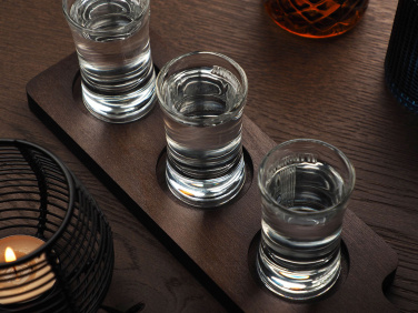 Logotrade advertising products photo of: Wooden 3 Shot Serving Board 1863121