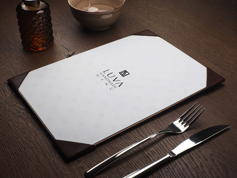 Logo trade corporate gifts picture of: Menu pad 1869121
