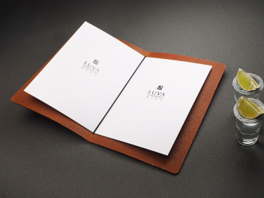 Logo trade promotional merchandise image of: Menu cover Ambiente 1181141