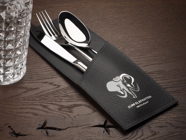 Logo trade promotional merchandise image of: Cutlery case 1044318