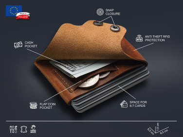 Logo trade corporate gifts picture of: Wallet 384310