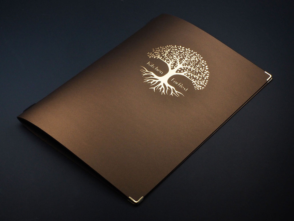 Logo trade promotional giveaway photo of: Menu cover Ambiente 1178094