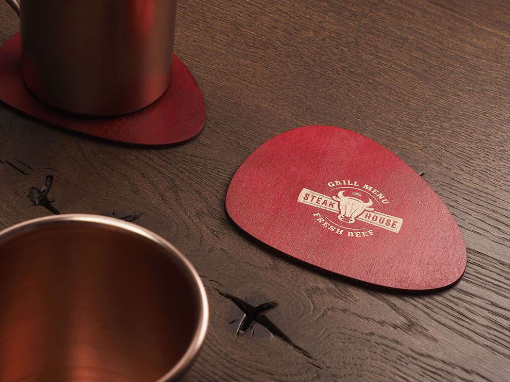 Logo trade promotional items picture of: Coaster 1607121