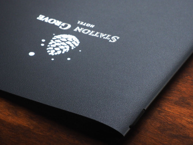 Logo trade promotional giveaway photo of: Menu cover 1959319