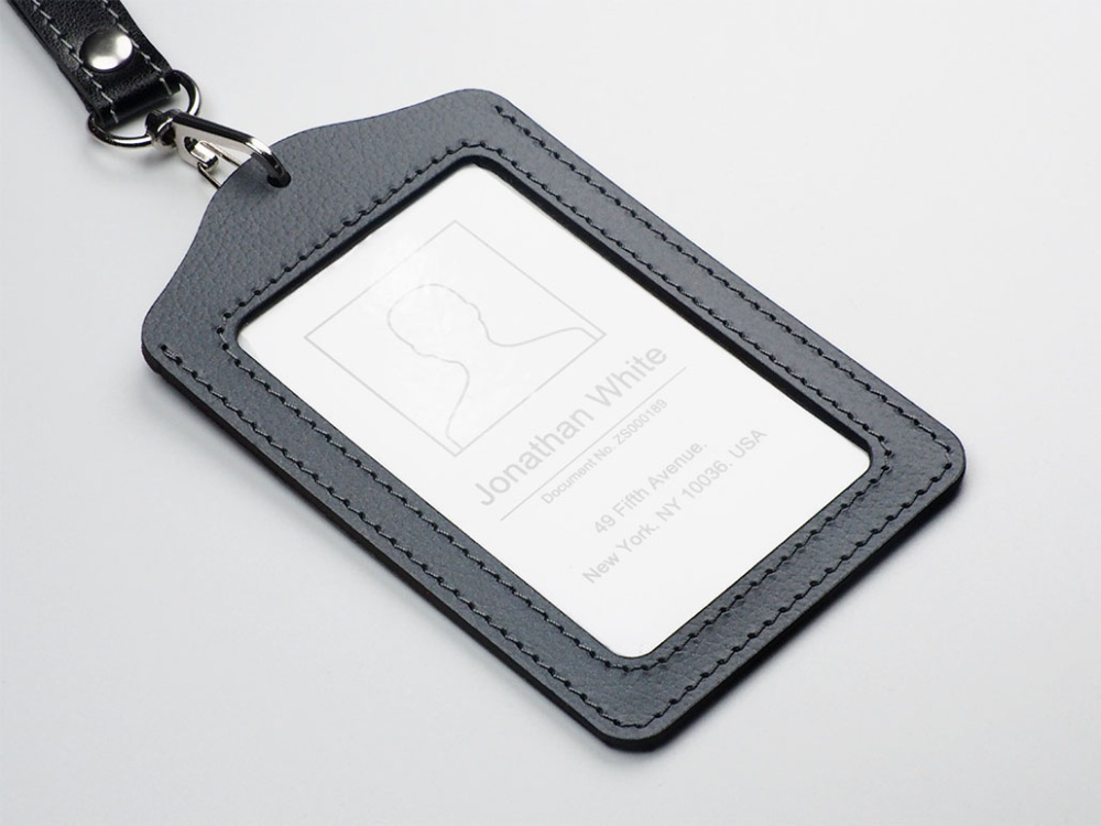 Logo trade promotional gifts picture of: ID Badge Holder 2038319