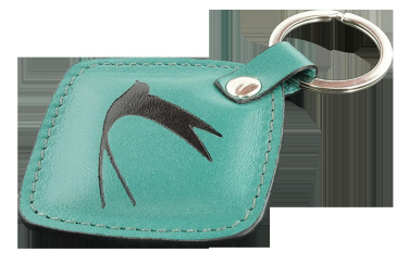 Logo trade business gifts image of: Keyring 564131