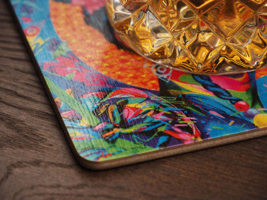 Logo trade promotional giveaways picture of: Coaster 1857121