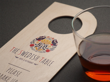 Logo trade corporate gifts image of: DND door sign 1160121