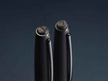 Logotrade promotional product picture of: Pen set with coal 2094036