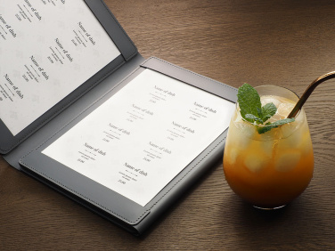 Logo trade promotional item photo of: Menu 1112094