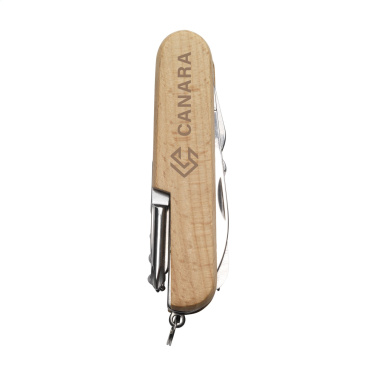 Logotrade corporate gift picture of: Beechwood Pocket knife