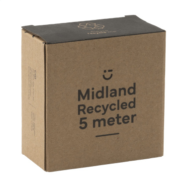 Logotrade promotional gift image of: Midland Recycled 5 metre tape measure