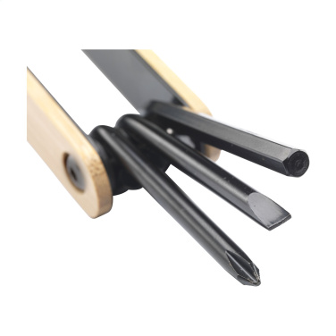 Logo trade promotional gifts image of: Bamboo Black Tool multi tool