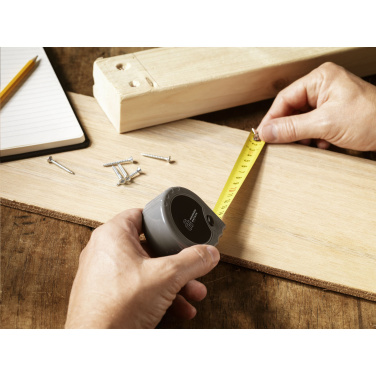 Logotrade promotional gift image of: Tyler RCS Recycled 5 meter tape measure